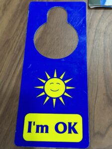 Photo of Im Ok Sign